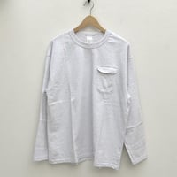 【メンズ】have a good day （ハブアグッドデイ） BD天竺 アーキテクト フラップポケット 長袖Tシャツ　HGD-392