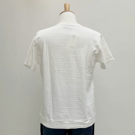 u.m.i sunrise ( ユーエムアイサンライズ) スラブ コットン　半袖　ロゴ Tシャツ Y-1060E　THE SAD CAFE