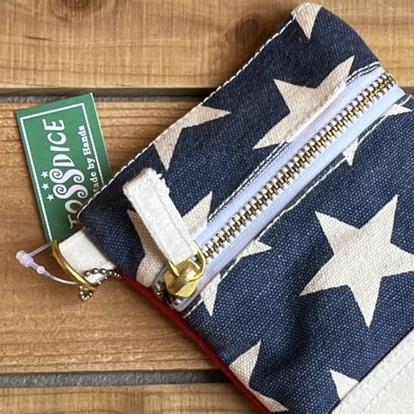 USA FLAG MINI CLUTCH & COIN PURSE / ミニクラッチ ポーチ コインケース