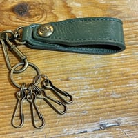 CLEDRAN（クレドラン）レザーキーホルダー　D.MONO KEY STRAP CL3695