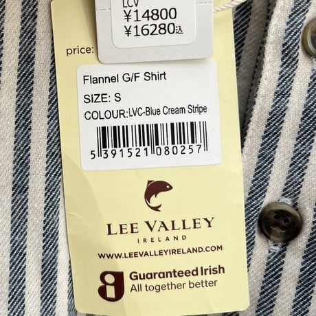 【メンズ】LEE VALLEY（リーバレー）コットンフランネル　グランドファーザーシャツ プルオーバー 　長袖 スタンドカラー　VCV