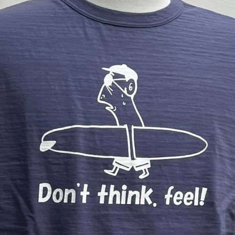 【メンズ】u.m.i sunrise ( ユーエムアイサンライズ) スラブ ７分袖Tシャツ Don't Think　Y-1087F