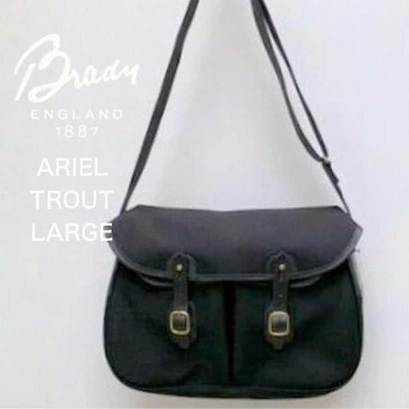BRADY(ブレディ)ショルダーバッグARIEL TROUT LARGE | MOUNT BLUE BRADY(ブレディ)ショルダーバッグARIEL TROUT LARGE | MOUNT BLUE