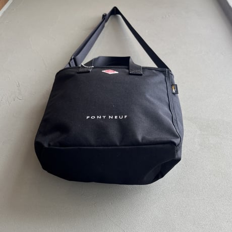 DANTON　2way コーデュラ スクエア トート バッグ ショルダー ポン ヌフ PONT NEUF　ブラック　 ダントン レディース メンズ 女性 男性 ユニセックス