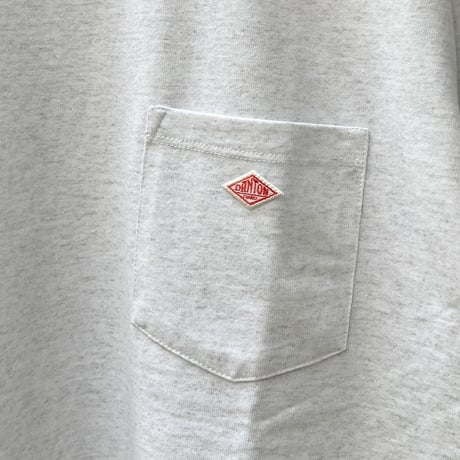 【メンズ】DANTON ダントン　コットンポリエステル 半袖ポケットTシャツ　DT-C0198TCB POCKET T-SHIRT