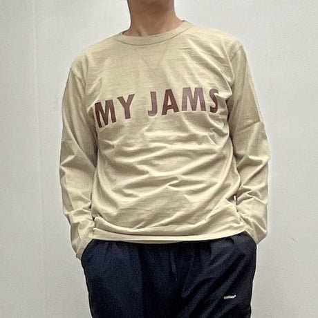 u.m.i sunrise ( ユーエムアイサンライズ) 22Gリサイクルコットン　ガゼット長袖Tシャツ Y-1040B