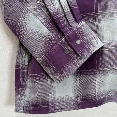NANGA （ナンガ) オンブレチェック ダブルポケット ボックスシャツ  N2530-1I110A