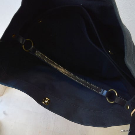 MARINEDAY（マリンデイ）麻帆布　ショルダーバッグ「ミニフィッシュ」 [MINI FISH LINEN]