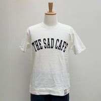 u.m.i sunrise ( ユーエムアイサンライズ) スラブ コットン　半袖　ロゴ Tシャツ Y-1060E　THE SAD CAFE