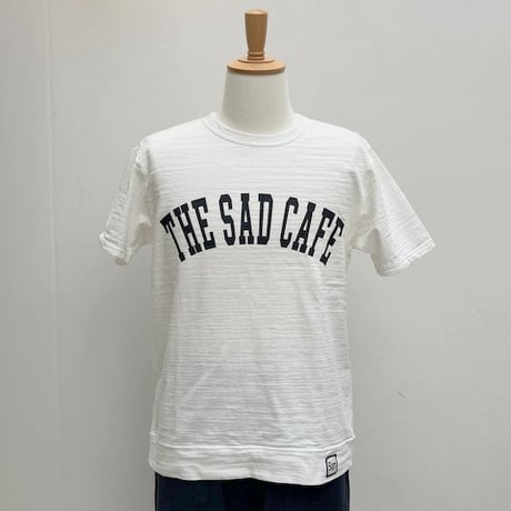 u.m.i sunrise ( ユーエムアイサンライズ) スラブ コットン　半袖　ロゴ Tシャツ Y-1060E　THE SAD CAFE