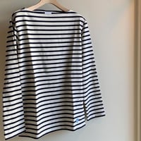 【メンズ】Orcival（オーチバル）コットンロード　ボーダー フレンチバスクシャツ　 B211-MEN'S