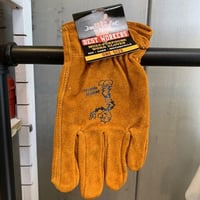 ヴィンテージ風　牛革製グローブ　 レディキロワット　Vintage Work Glove FEPC