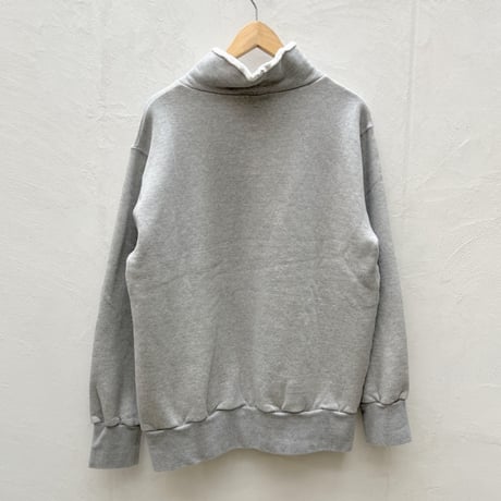 【メンズ】u.m.i sunrise ( ユーエムアイサンライズ)ウラ起毛 切りっぱスタンドプルオーバー Y-1082