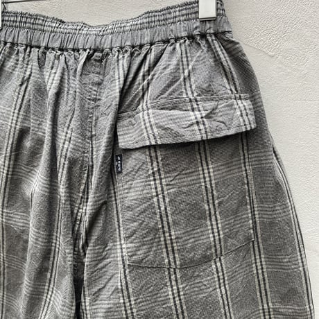 【have a good day】PLAID VOLUME PANTS HGD-348CH/ハブアグッデイ チェック柄ボリュームパンツ