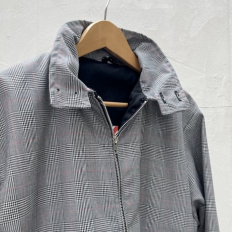 【メンズ】U.K MADE　グレンチェック　ハリントンジャケット　HARRINGTON
