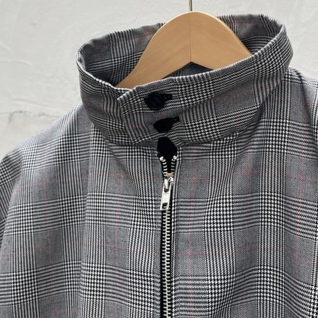 【メンズ】U.K MADE　グレンチェック　ハリントンジャケット　HARRINGTON