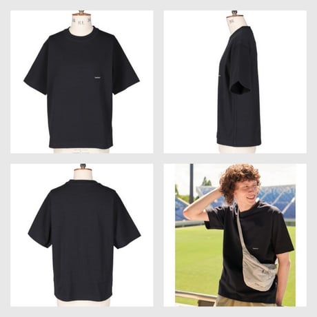 【メンズ】Gymphlex（ジムフレックス）クルーネック半袖Tシャツ J-9271HWJ