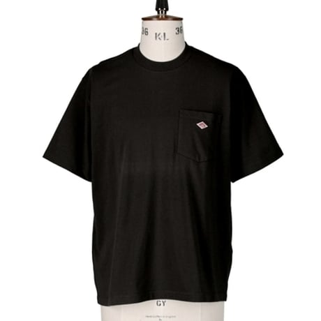 【メンズ】DANTON ダントン　コットンポリエステル 半袖ポケットTシャツ　DT-C0198TCB POCKET T-SHIRT