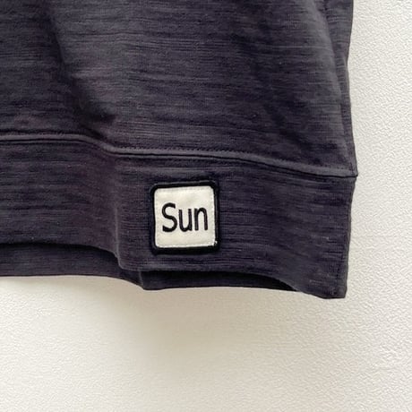u.m.i sunrise ( ユーエムアイサンライズ) スラブ コットン　半袖　ロゴ Tシャツ Y-1060E　THE SAD CAFE