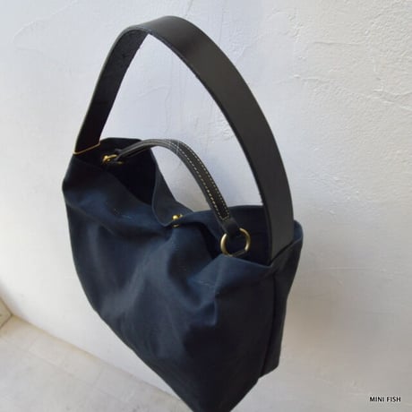 MARINEDAY（マリンデイ）麻帆布　ショルダーバッグ「ミニフィッシュ」 [MINI FISH LINEN]