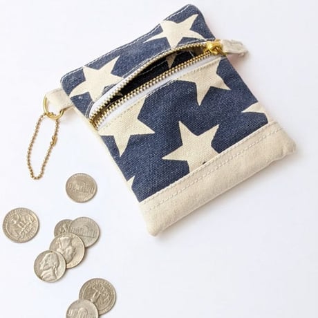 USA FLAG MINI CLUTCH & COIN PURSE / ミニクラッチ ポーチ コインケース