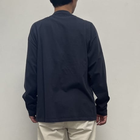 【メンズ】have a good day （ハブアグッドデイ） BD天竺 アーキテクト フラップポケット 長袖Tシャツ　HGD-392
