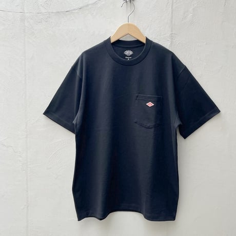 【メンズ】DANTON ダントン　コットンポリエステル 半袖ポケットTシャツ　DT-C0198TCB POCKET T-SHIRT