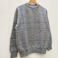 【メンズ】DUBBLEWORKS（ダブルワークス ）吊り編み裏起毛　スウェット無地 プルオーバー　161-86001