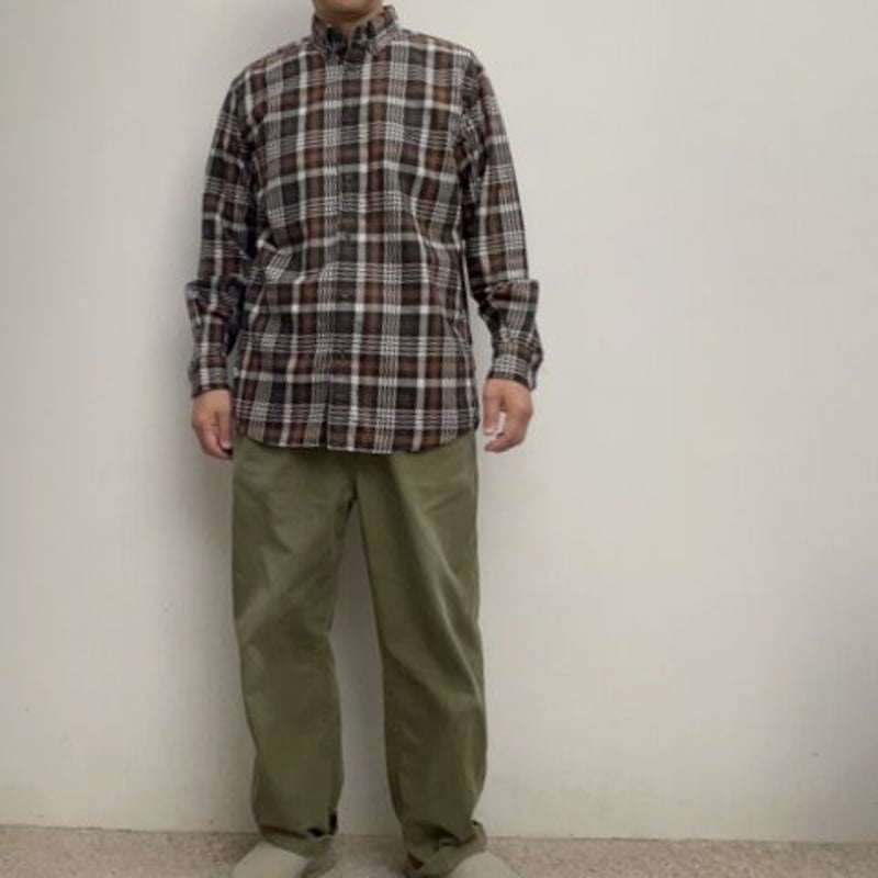 メンズ】Gymphlex（ジムフレックス）チェック柄ボタンダウンシャツ GY