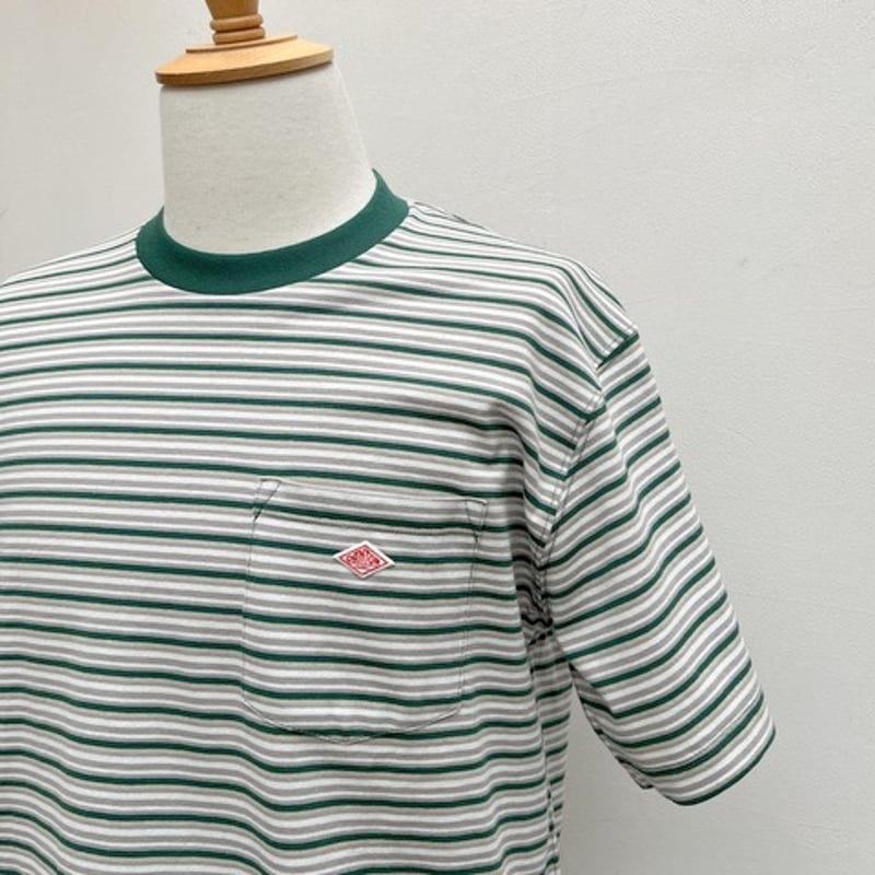 メンズ】DANTON(ダントン)ポケット付 半袖Tシャツ マルチ メンズ】DANTON(ダントン)ポケット付 半袖Tシャツ マルチ