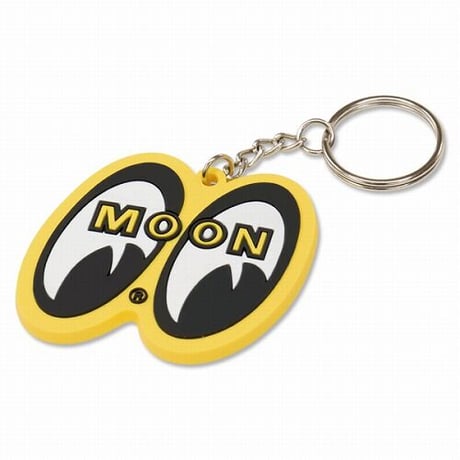 MOONEYES アイシェイプキーリング(MKR026)  アメリカン雑貨●ラバー キーホルダー