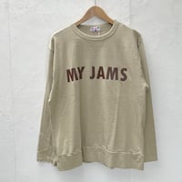 u.m.i sunrise ( ユーエムアイサンライズ) 22Gリサイクルコットン　ガゼット長袖Tシャツ Y-1040B