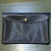 MARINEDAY（マリンデイ）レザーポーチ W20cm×H13.5[ROBIN]
