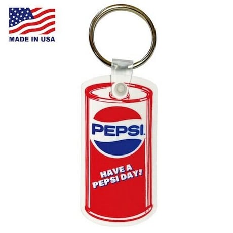 PEPSI /ペプシ ラバーキーチェーン　PEPSI COLA RUBBER KEYCHAIN　0005384