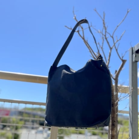 MARINEDAY（マリンデイ）リネン帆布　ショルダーバッグ  [FISH FLY ]