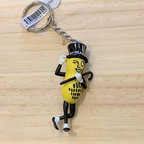 ミスターピーナッツ　PVC キーホルダー　Mr PEANUT　●ポスト投函対象商品