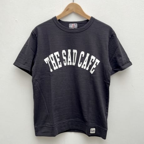 u.m.i sunrise ( ユーエムアイサンライズ) スラブ コットン　半袖　ロゴ Tシャツ Y-1060E　THE SAD CAFE