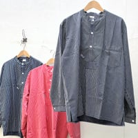 【メンズ】【modAS】モダス FISHERMAN SHIRTS フィッシャーマンシャツ / ストライプ プルオーバーシャツ　08009