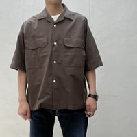 ORCIVAL(オーチバル) OPEN COLLAR PK DETAIL S/S SHIRT オープンカラーポケットディティールショートスリーブシャツ メンズ トップス [OR-B0455IMB]
