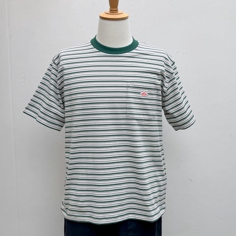 メンズ】DANTON(ダントン)ポケット付 半袖Tシャツ マルチ メンズ】DANTON(ダントン)ポケット付 半袖Tシャツ マルチ