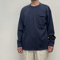 【メンズ】have a good day （ハブアグッドデイ） BD天竺 アーキテクト フラップポケット 長袖Tシャツ　HGD-392