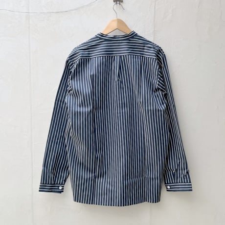 【メンズ】【modAS】モダス FISHERMAN SHIRTS フィッシャーマンシャツ / ストライプ プルオーバーシャツ　08009