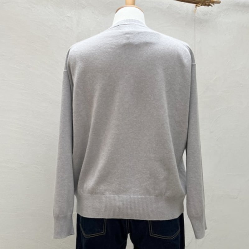 メンズ】MORRIS & SONS (モリスアンドサンズ)カシミヤ クルー メンズ】MORRIS & SONS (モリスアンドサンズ)カシミヤ クルー