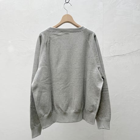 【メンズ】Orcival（オーチバル）ライトフレンチテリー ボートネック スウェット  OR-C0430MAZ