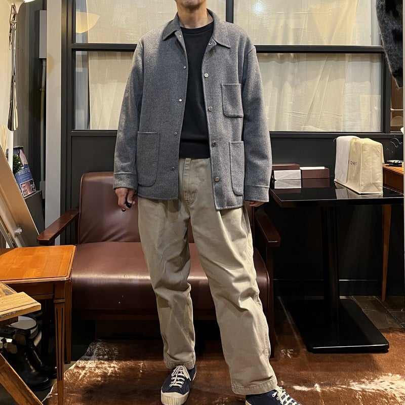 メンズ】ORCIVAL （オーチバル）リバーウール カバーオール OR