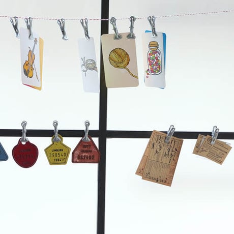 マグネット付きクリップ　DULTON｜MAGNETIC CLIP SET(set of 5)