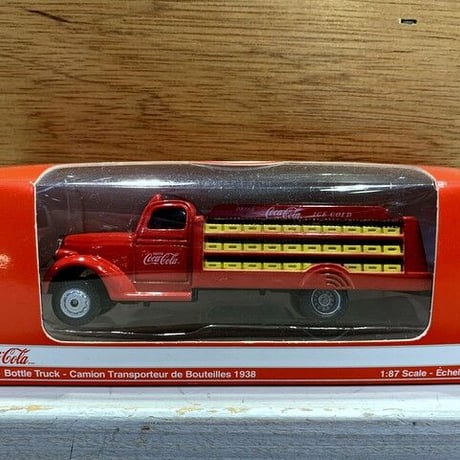 コカコーラ ダイキャストミニカー 1938 Bottle Truck  1/87スケール PJ-MC02