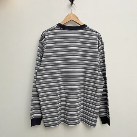 【メンズ】DANTON ダントン　長袖　クルーネック　Tシャツ　ボーダー　カットソー　DT-C0200TCB