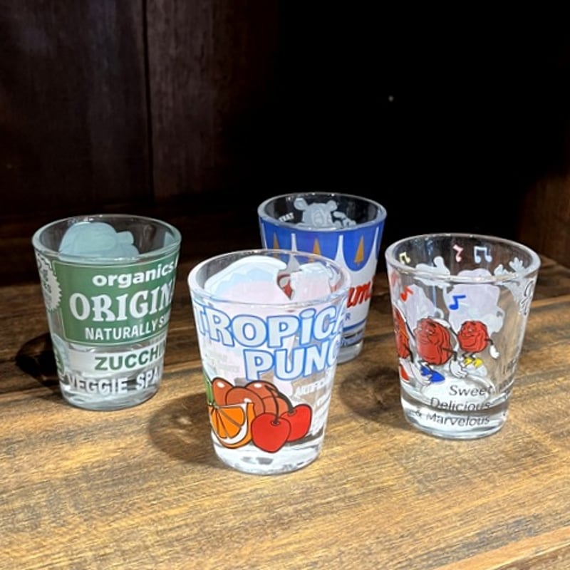 アメリカンヴィンテージ風 アドバタイジング ショットグラス 31853