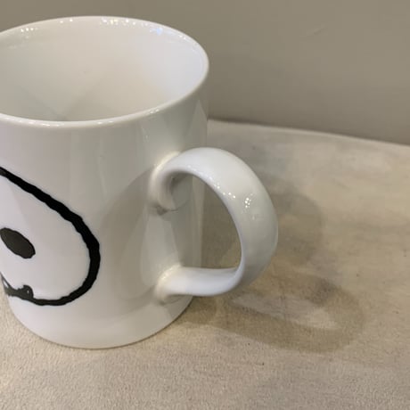 陶器製　スヌーピー　マグカップ　 MUG ) ホワイト